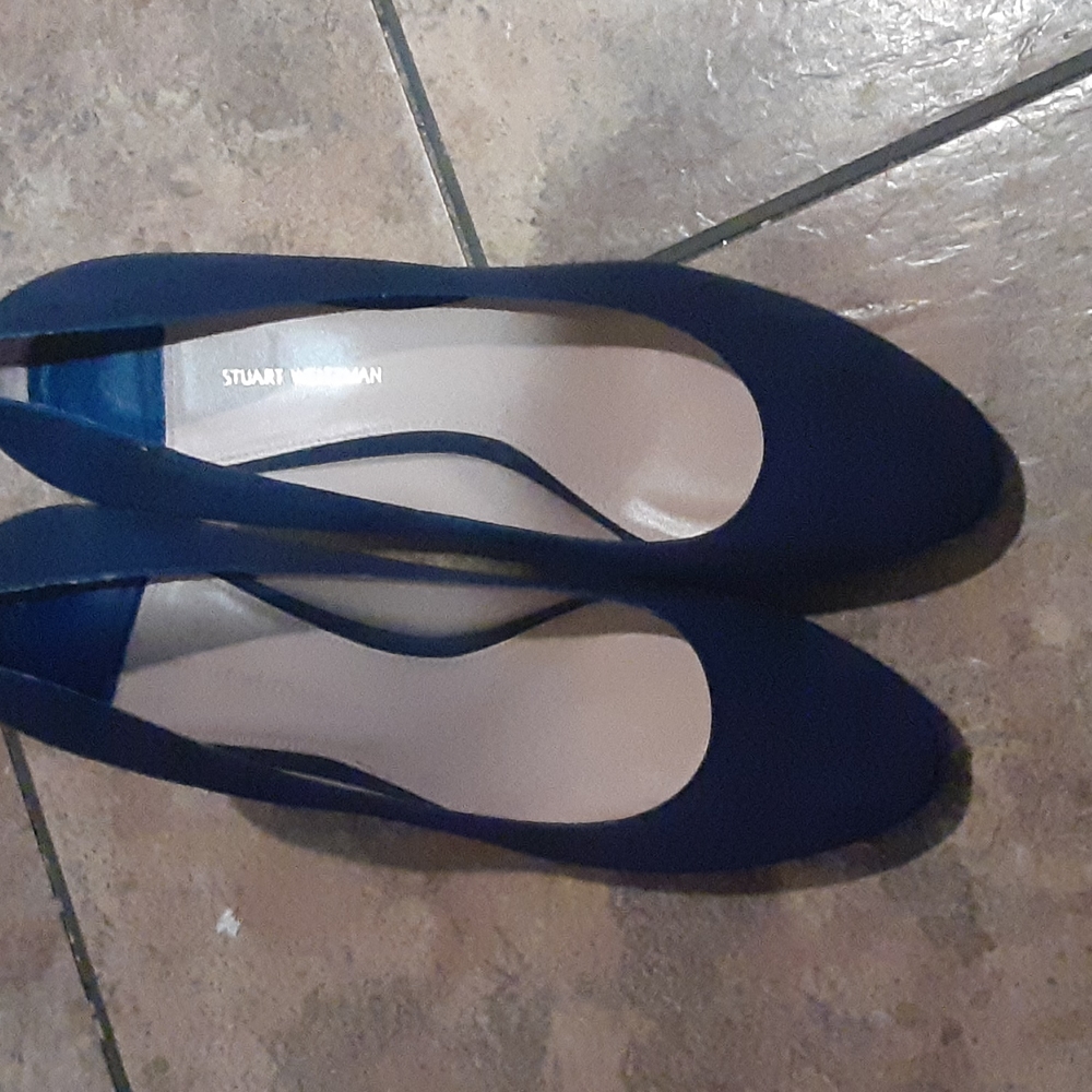 Stewart Weitzman suede heels